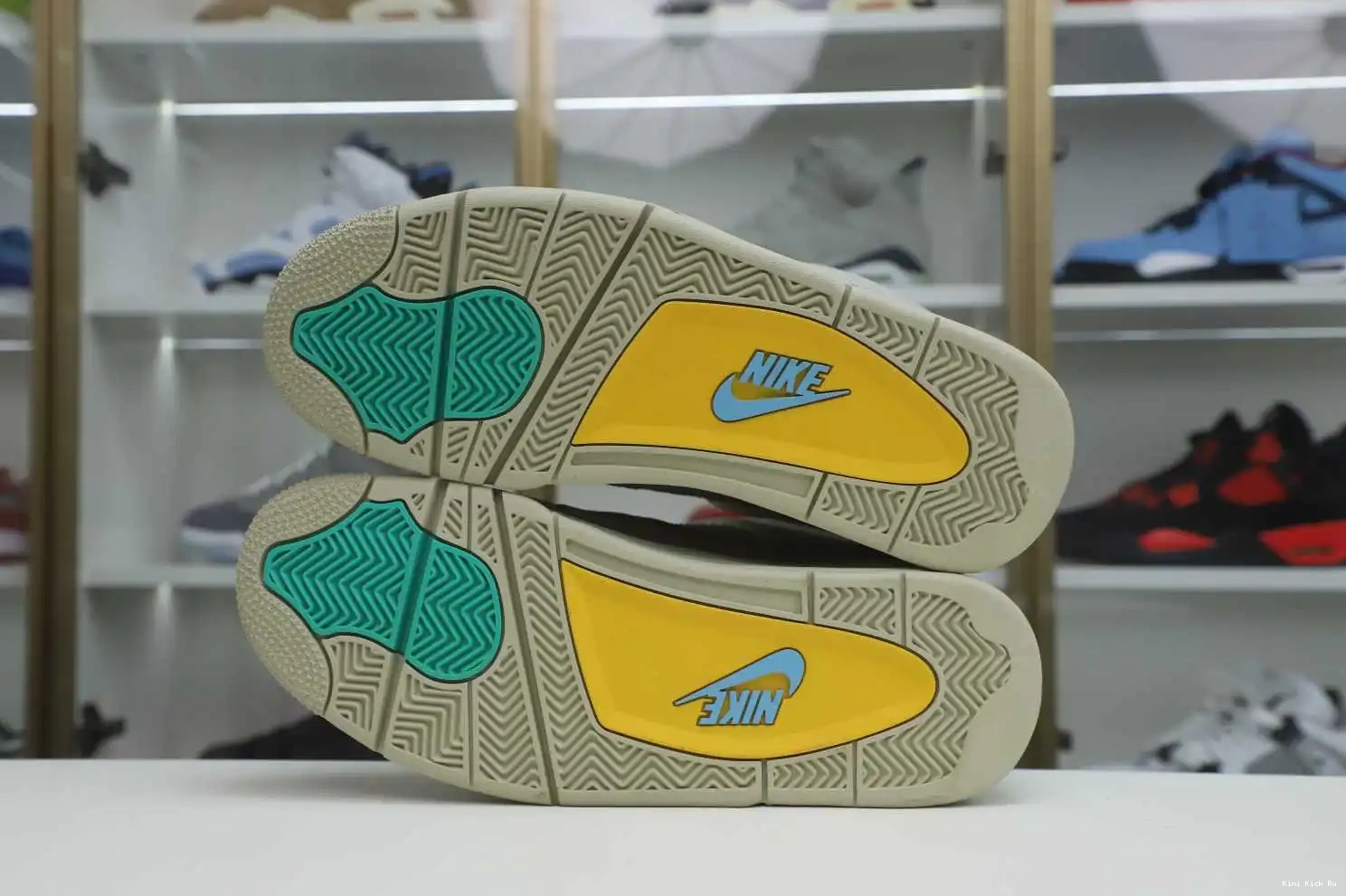 Kimikick UNION X RETRO AIR HAZE' JORDAN LA 'TAUPE 4 0505